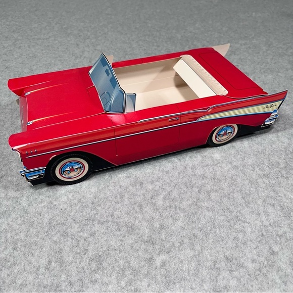 GM Hot Rod Classic Cars Cardboard Food Tray Vintage Chevy Ford Assorted Lot of 6 - Picture 10 of 16